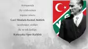 Karşıyaka Kulübü Atatürk'ün Ay-Yıldız Arma Onurunun 100. Yılını Kutluyor