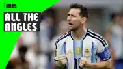 Lionel Messi'nin rekor kıran golünün tüm açılardan görüntüleri paylaşıldı
