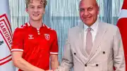 Samsunspor'a Danimarkalı Kanat Oyuncusu Oskar Ohlenschlaeger