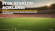 TFF Hukuk Müşavirliği PFDK Sevklerini Açıkladı: Çok Sayıda Kulüp ve Yönetici Kurula Sevk Edildi