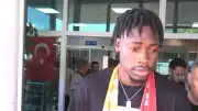 Galatasaray'ın Yeni Transferi El Chadaille Bitshiabu İstanbul'a Geldi