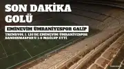 Eminevim Ümraniyespor, Bandırmaspor'u Son Dakika Golüyle 1-0 Mağlup Etti