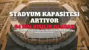 Fenerbahçe Şükrü Saracoğlu Spor Kompleksi'nin Kapasitesi Artırılıyor
