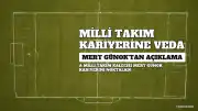 Mert Günok, A Milli Futbol Takımı kariyerine veda etti