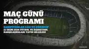 21 Ekim 2026 Maç Programı: Hangi Karşılaşmalar Şifresiz Yayınlanacak?