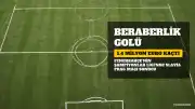Fenerbahçe'nin Beraberlik Golüyle Kaçırdığı 1.4 Milyon Euro