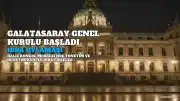 Galatasaray Olağan Genel Kurulu Haliç'te Başladı: İbra Oylaması Yapılacak