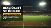 Trabzonspor, Hearts'ı Salah ve Dju'nun Golleriyle 2-0 Mağlup Etti