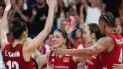 A Milli Kadın Voleybol Takımı Almanya Karşısında Galip Geldi
