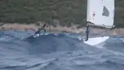 Bodrum'da Fırtınaya Rağmen Yelken Yarışları Devam Etti
