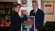 TFF Başkanı İbrahim Hacıosmanoğlu, Vincenzo Montella ile Vedalaştı