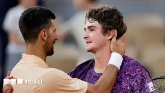 Novak Djokovic, Fransız Açık'ta Genç Rakibi Joao Fonseca'ya Yenilerek Veda Etti
