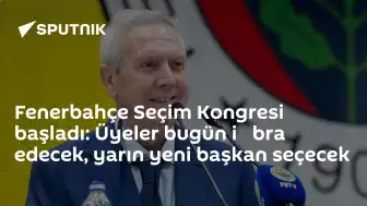 Fenerbahçe Olağan Seçimli Genel Kurulunda İbra Oylaması Başladı