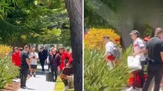 Los Angeles'ta A Milli Takım Kafilesine Protesto: Teknik Direktör Montella Hedefte