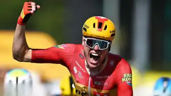 Tour de France'da Tarihi Rekor: Soren Waerenskjold En Hızlı Etabı Kazandı