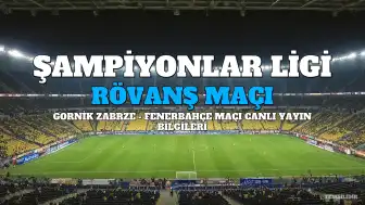 Gornik Zabrze - Fenerbahçe Maçı S Sport Plus'ta Canlı Yayınlanacak