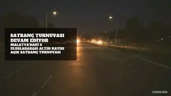 9. Uluslararası Altın Kayısı Açık Satranç Turnuvası Malatya'da Devam Ediyor