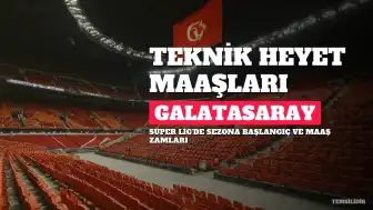 Galatasaray'da Teknik Heyet Maaş Zam Oranı Belirlendi