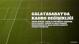 Okan Buruk, Çorum FK Maçının Ardından Kadroda Değişikliğe Gidiyor: Yıldız Oyuncu Kulübeye Çekiliyor
