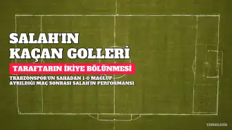 Trabzonspor Taraftarını İkiye Bölen Salah Performansı