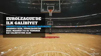 Anadolu Efes, EuroLeague'de Real Madrid'i 94-84 Mağlup Etti