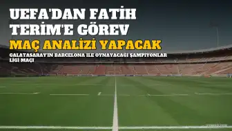 Fatih Terim'den Galatasaray-Barcelona Maçı İçin UEFA Görevi