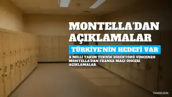 Montella: 'Türkiye'nin hedefi var, gönderilmedim çünkü federasyon geleceğe baktı'