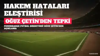 Oğuz Çetin'den Hakem Tepkisi: 'Mağdur Olduğumuz Maçlar Oldu'