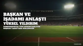 Samsunspor Başkanı Yüksel Yıldırım: "İşadamı kimliğimle başkan kimliğim anlaştı"