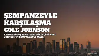 Ünlü Dövüşçü Cole Johnson, Şempanzeyle Karşılaşacak