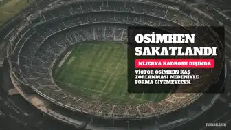 Victor Osimhen Sakatlığı Nedeniyle Nijerya Kadrosundan Çıkarıldı
