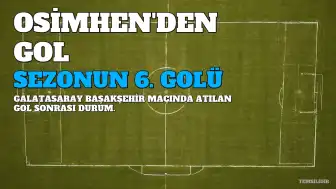 Victor Osimhen'den Başakşehir'e Karşı 6. Gol