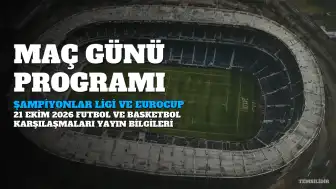 21 Ekim 2026 Maç Programı: Hangi Karşılaşmalar Şifresiz Yayınlanacak?