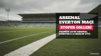 Arsenal, Everton'ı 2-0 Mağlup Etti ve Puanını 21'e Yükselterek Zirve Yarışına Ortak Oldu