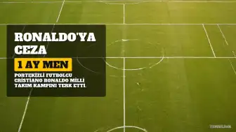 Cristiano Ronaldo'ya 1 Ay Men Cezası Verildi, Para Cezası Alay Konusu Oldu