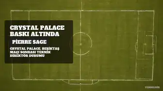 Crystal Palace'da Pierre Sage Üzerindeki Baskı Artıyor: Beşiktaş Beraberliği Tartışma Yarattı