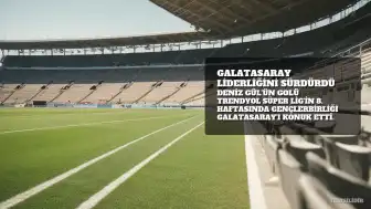 Galatasaray, Gençlerbirliği'ni Deniz Gül'ün Golüyle 1-0 Mağlup Etti