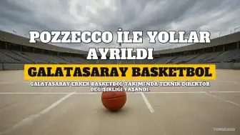 Galatasaray'da Gianmarco Pozzecco Dönemi Sona Erdi
