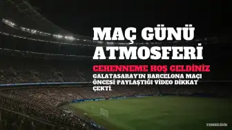 Galatasaray'dan Barcelona Maçı Öncesi 'Cehenneme Hoş Geldiniz' Temalı Paylaşım