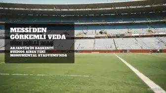Lionel Messi Arjantin Milli Takımına Veda Etti