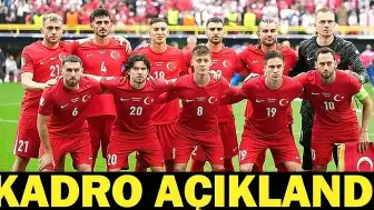 A Milli Futbol Takımı'nın 2026 Dünya Kupası Kadrosu Açıklandı
