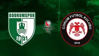 Bodrumspor ve Çorum FK, Trendyol 1. Lig Play-Off Finalinde Karşılaşıyor