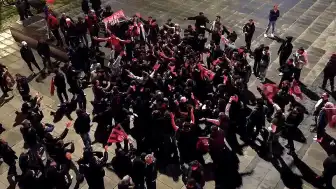 Çorum FK Taraftarları Finale Yükselmeyi Coşkuyla Kutladı