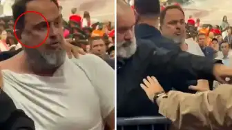 Olympiakos Başkanı ve Nottingham Forest Sahibi Evangelos Marinakis'in Yüzünde Morluklar ve Yırtık Gömlekle Görüntülendiği Anlar Spor Gündemine Oturdu