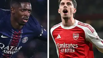 UEFA Şampiyonlar Ligi Finalinde PSG ile Arsenal Karşılaşıyor
