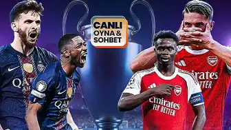 UEFA Şampiyonlar Ligi Finalinde PSG ile Arsenal Karşılaşıyor