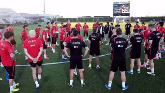 A Milli Futbol Takımı'nın Arizona Kampındaki Son Antrenmanı