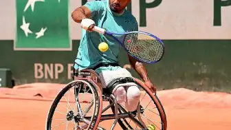 Ahmet Kaplan, Tekerlekli Sandalye Tenisinde Roland Garros'ta Finale Yükseldi