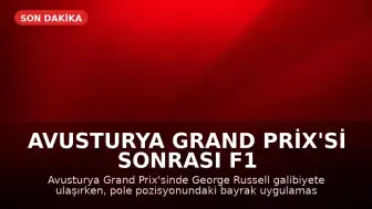 Avusturya Grand Prix'si Sonrası F1 Dünyasında Tartışmalar: Russell'ın Pole Pozisyonu ve Ferrari'nin Strateji Hataları