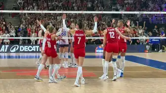 Filenin Sultanları Fransa Karşısında 3-0 Galip Geldi